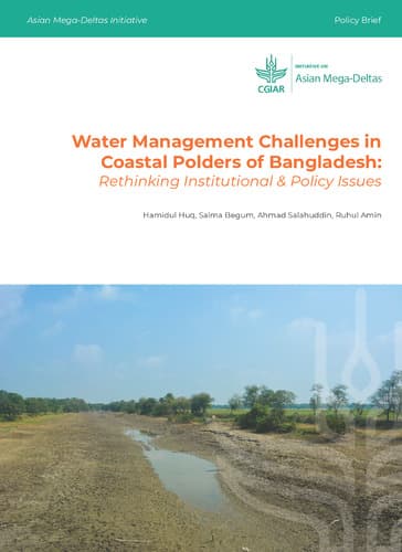 Cover image for Water Management Challenges in Coastal Polders of Bangladesh: Rethinking Institutional and Policy Issues